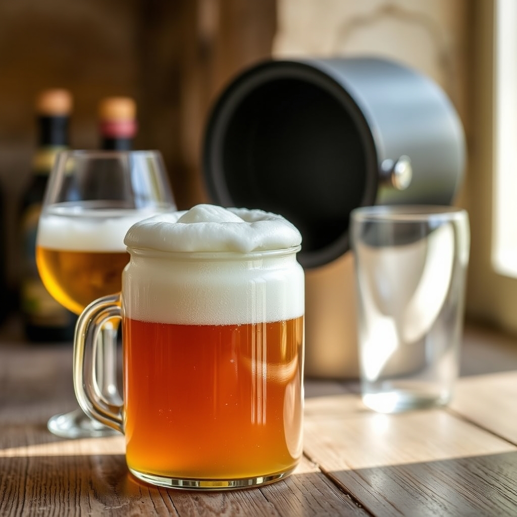 Photo : Comment entretenir un mini fût de bière : Guide complet pour une conservation optimale