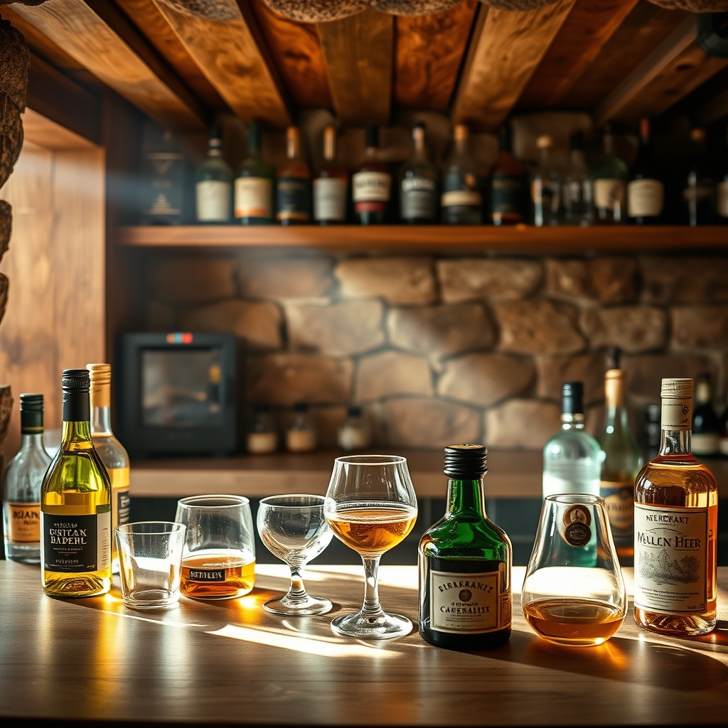 Photo : Créez votre bar à la maison avec des spiritueux : guide complet 2024