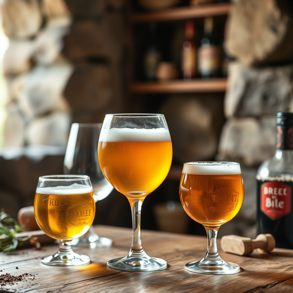 Photo : Découvrez les 5 avantages de la verrerie en verre pour la bière : améliorez votre expérience de dégustation