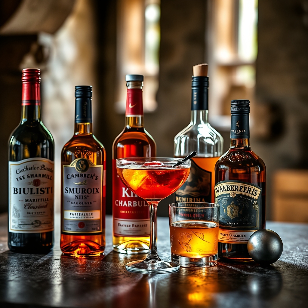 Photo : Les 10 Meilleurs Spiritueux pour Créer des Cocktails Uniques en 2023