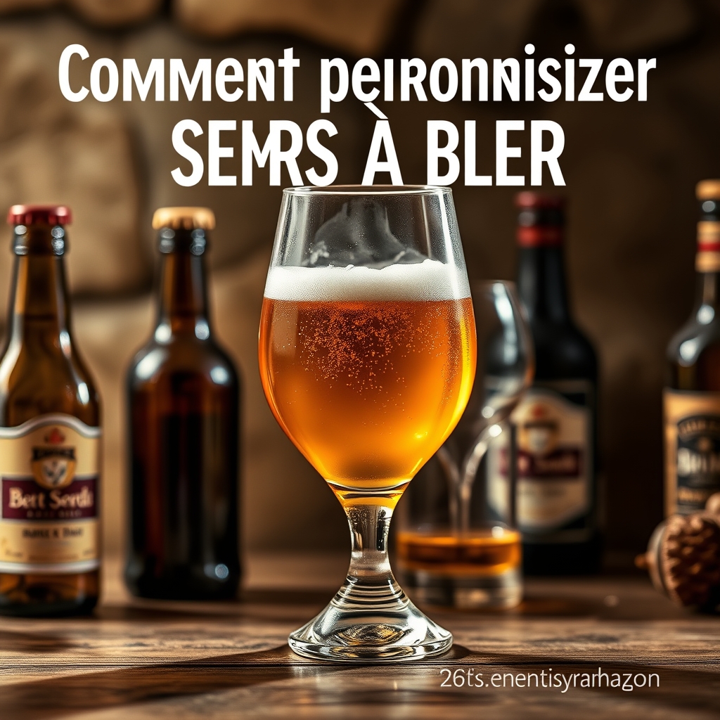 Photo : Personnalisez votre verre à bière : 5 étapes pour une expérience unique en 2024